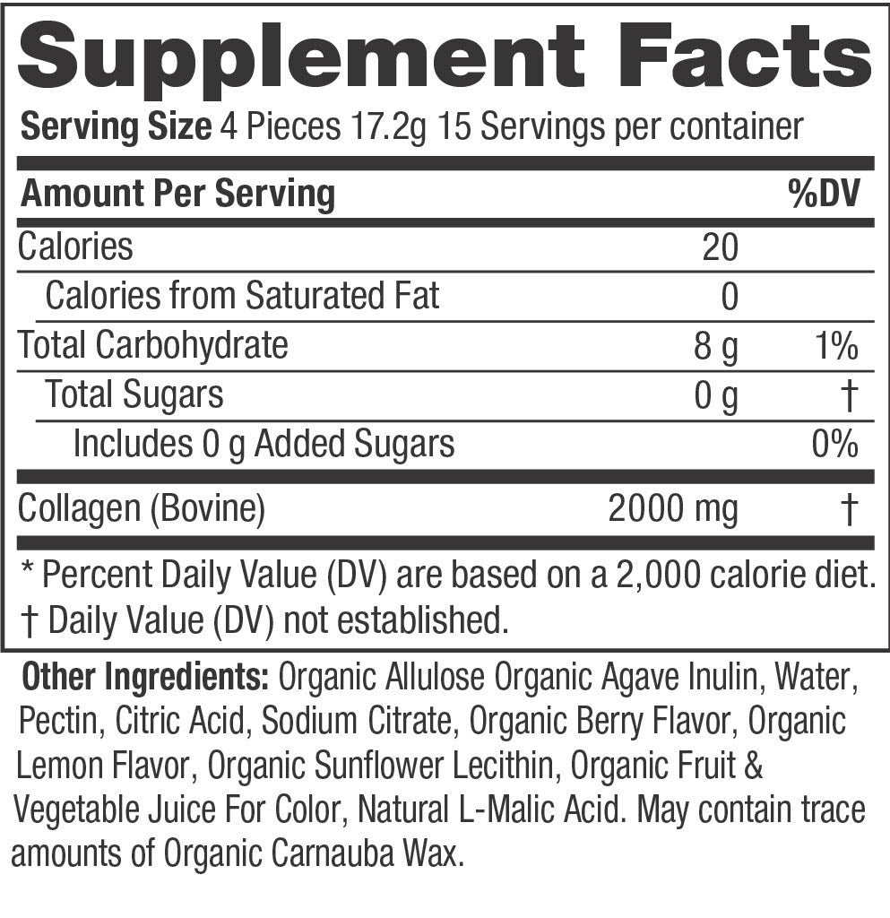 Juicy Citrus | Collagen Peptide Gummies