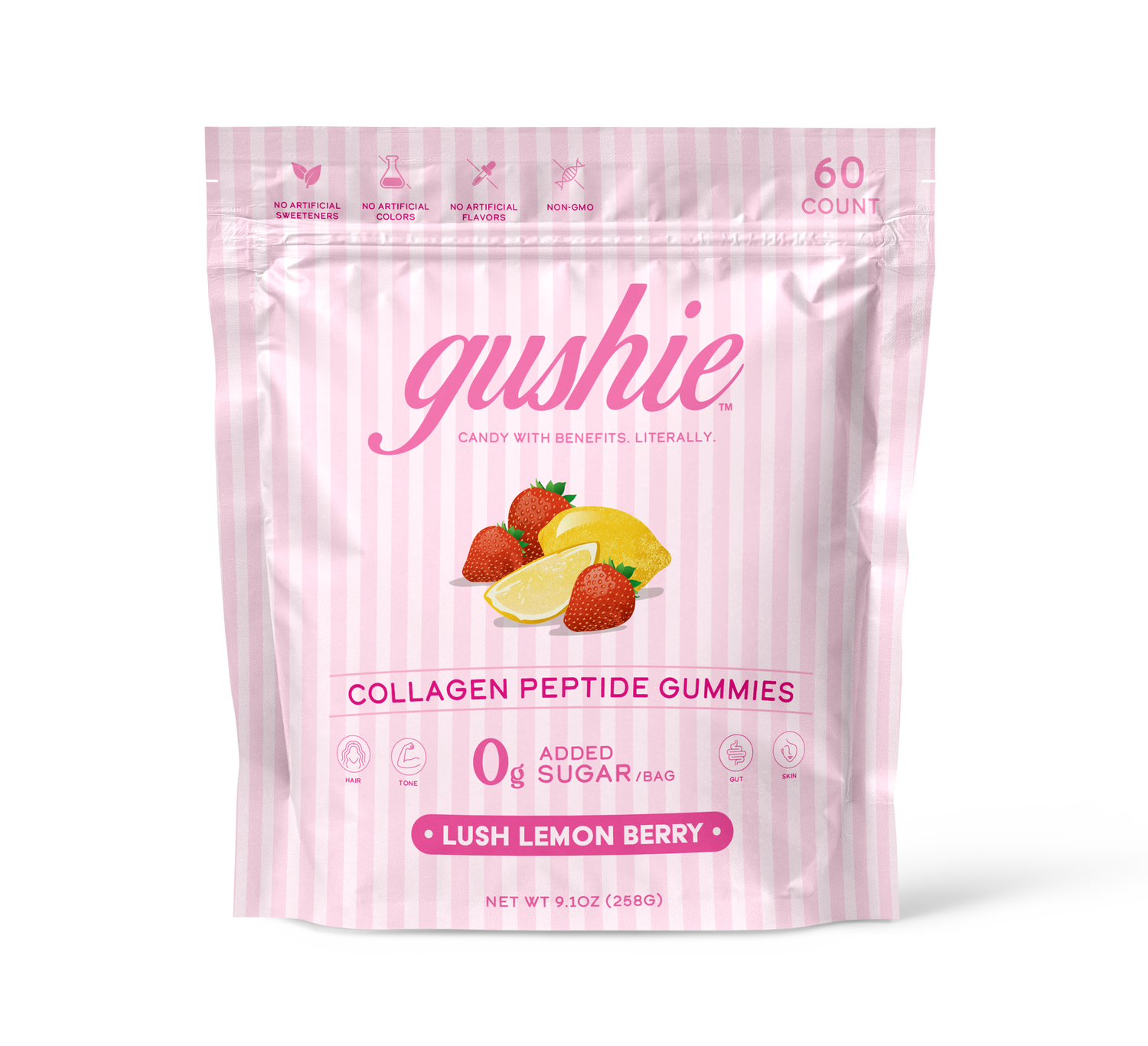 Lush Lemon Berry | Collagen Peptide Gummies