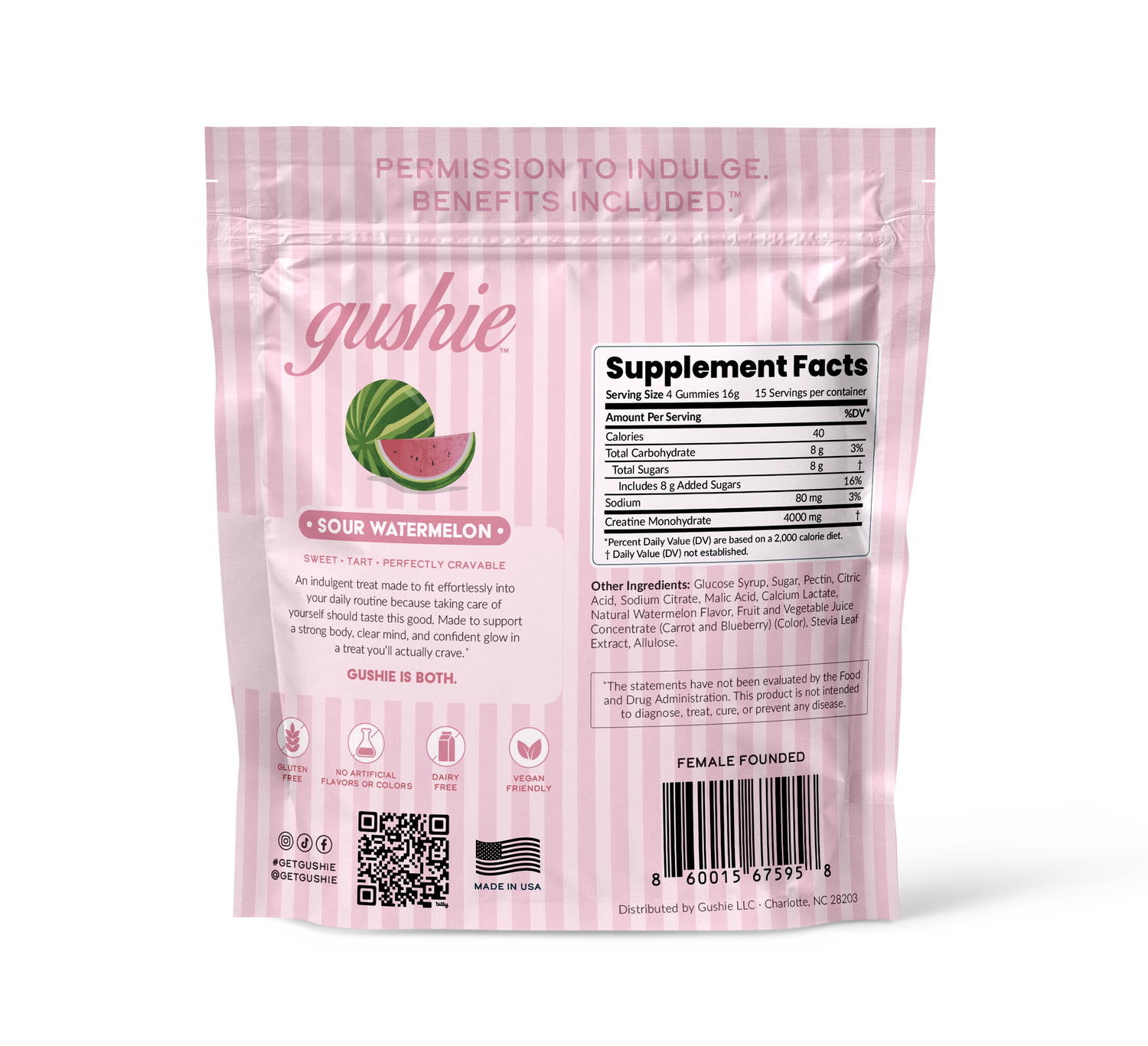 Sour Watermelon | Creatine Gummies